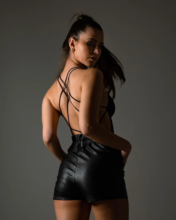 Fashion model portfolio fotoshoot