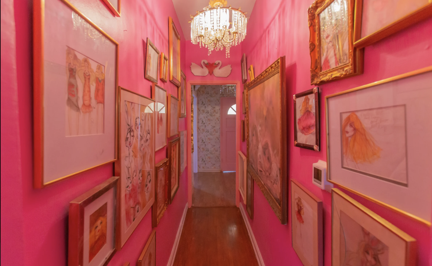 Walltastic Barbie Pink Palace Mural 