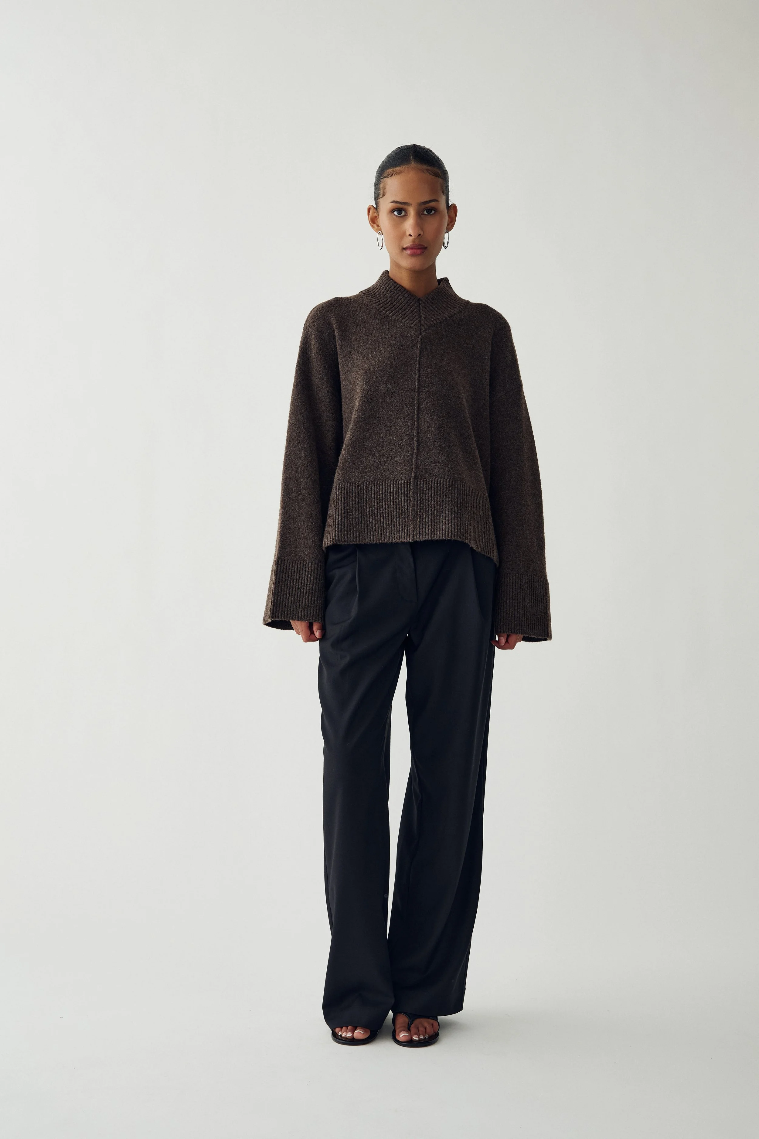 N-Maidie Knit Chocolate Melange 12.jpg