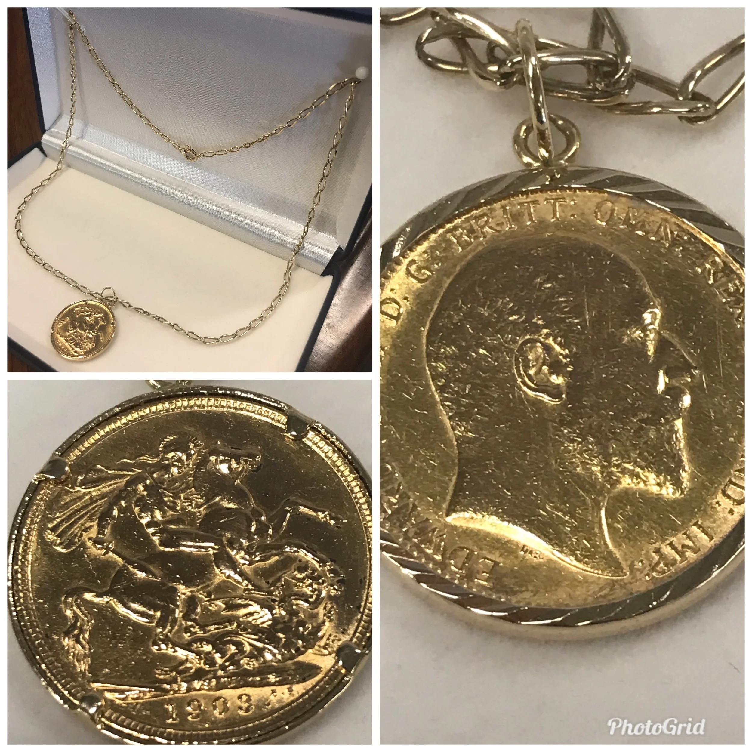 Sovereign necklace