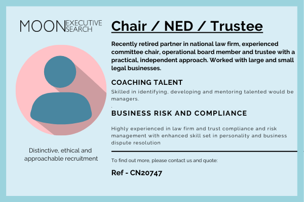 Chair / NED / Trustee