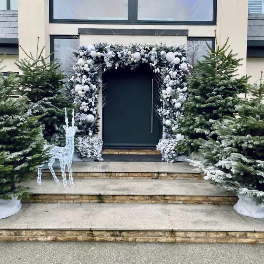 Winter Wonderland 🌲🤍❄️ #christmas #installation #love