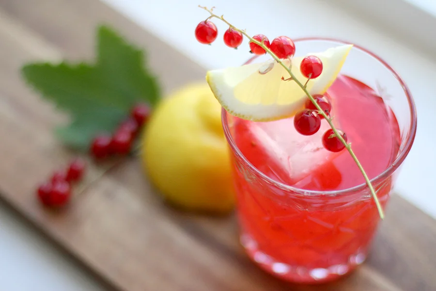 Rips- og vaniljedrink