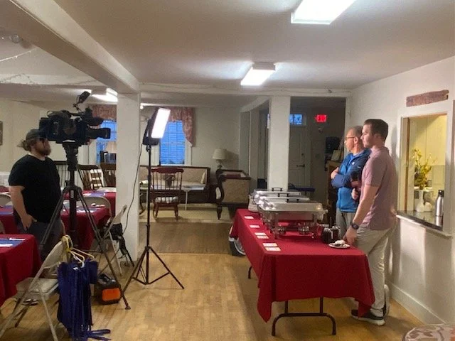 📽LIVE from the Blue Fest Community &amp; Craft Fair! Tune in to @wmtwtv Weekend Morning to see reporter Cameron Lobley sample some homemade Blueberry goodness.  Come on down for our Blueberry Pancake Breakfast beginning at 8, and get first crack at 