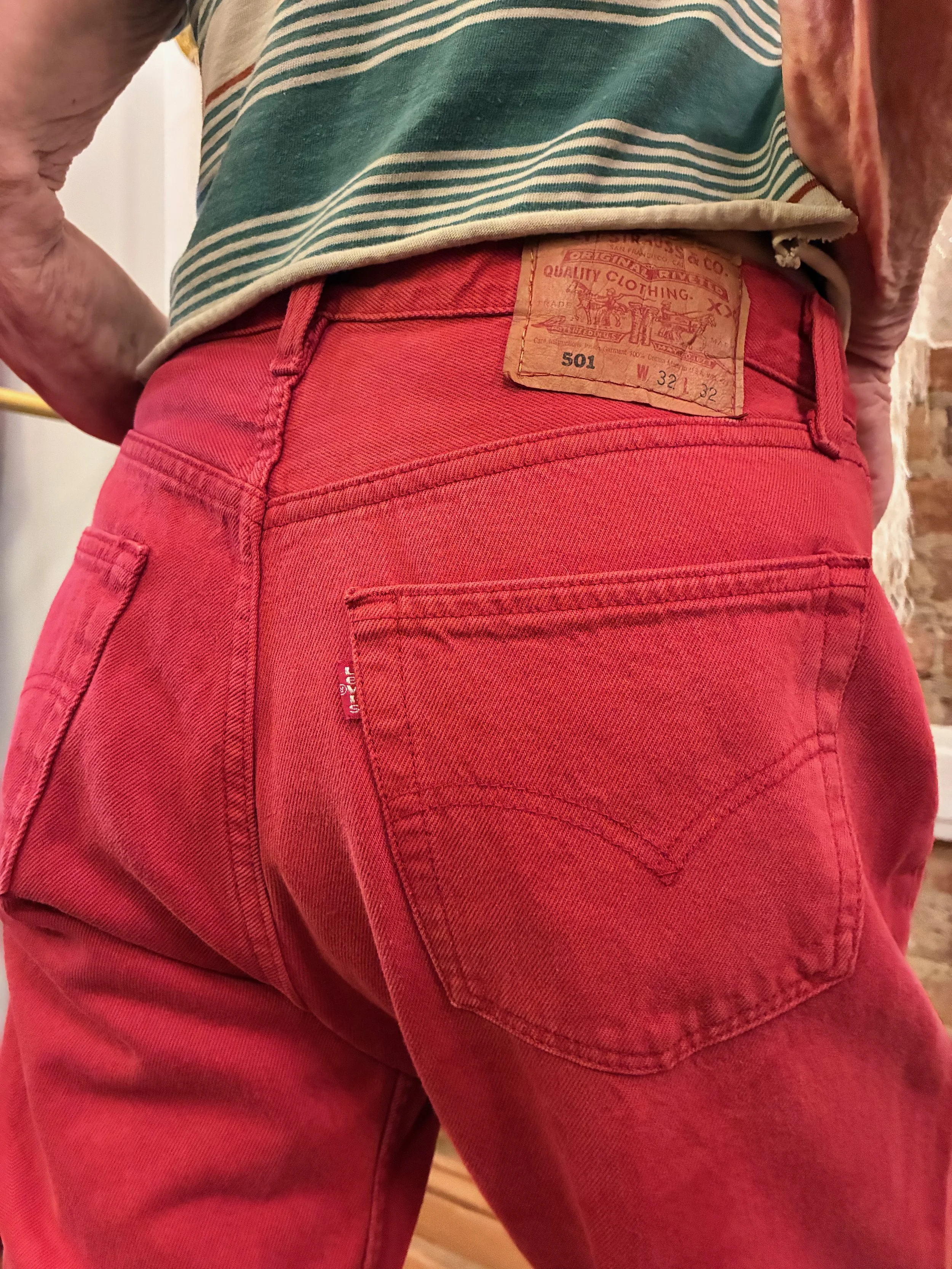 Red Levi's