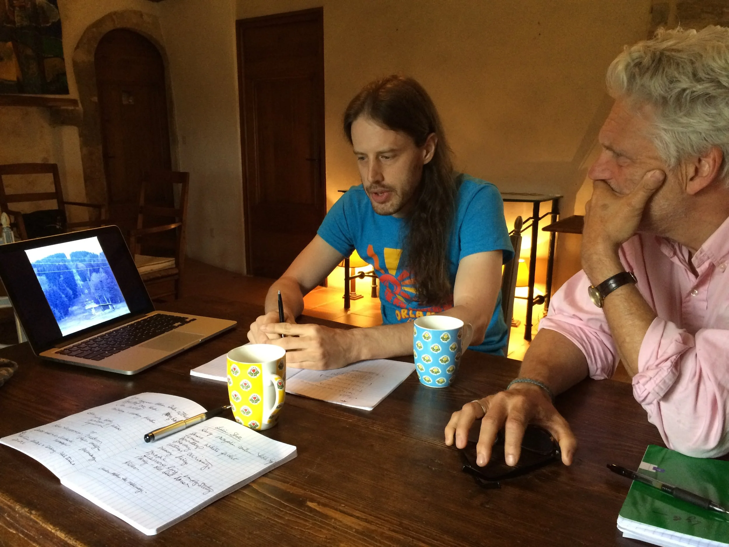 Swiss photographer Lee in a one-on-one with mentor Lyle Rexer