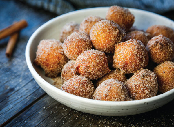 Sweet Potato Doughnut Holes