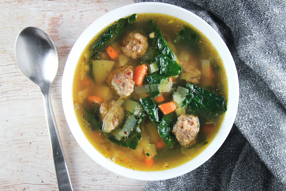 Hearty Sausage-Kale Soup