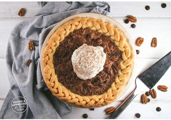 Chocolate Bourbon Pecan Pie