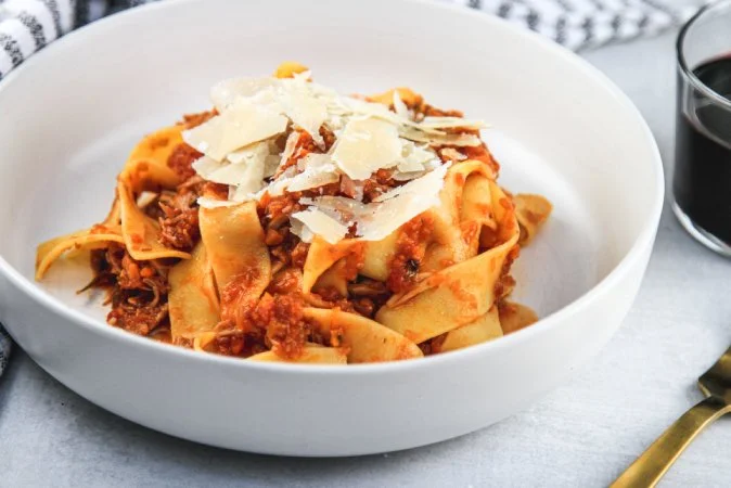 Pork Ragu with Pappardelle