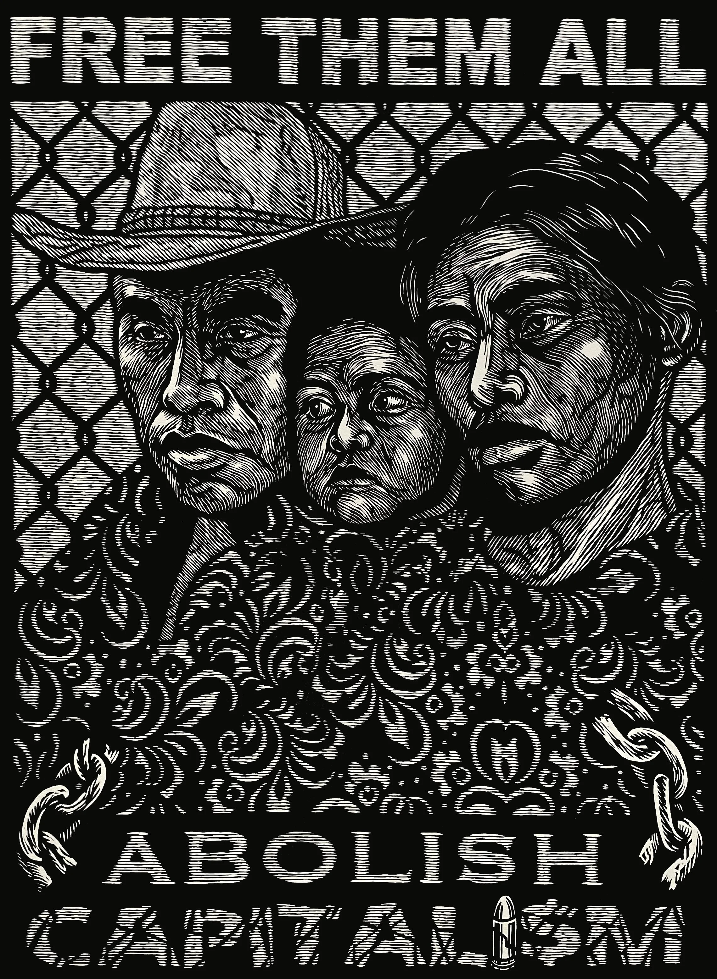 3. Free Them All. Linocut. Barberena.jpg