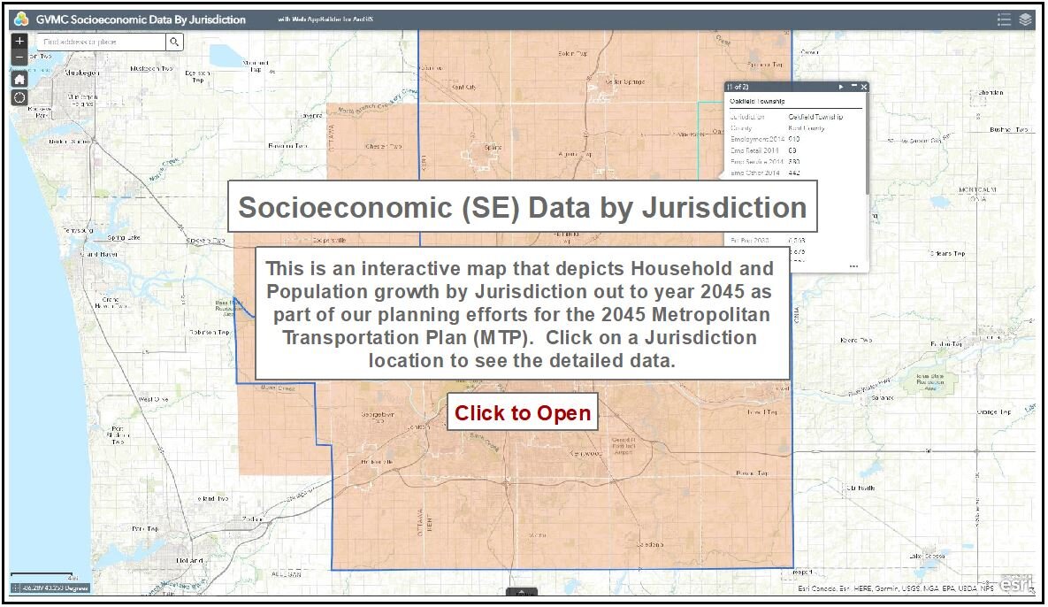 SE Data Interactive Map