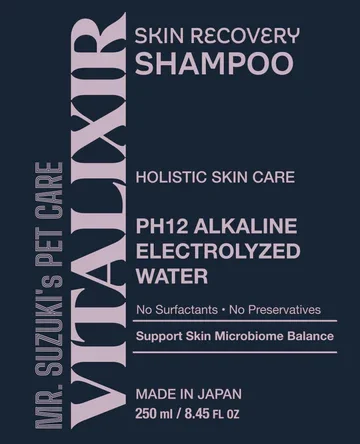 Vitalixir Skin Recovery Shampoo – Professional-Level Cleansing for Skin Recovery (250ml/8.45fl oz)