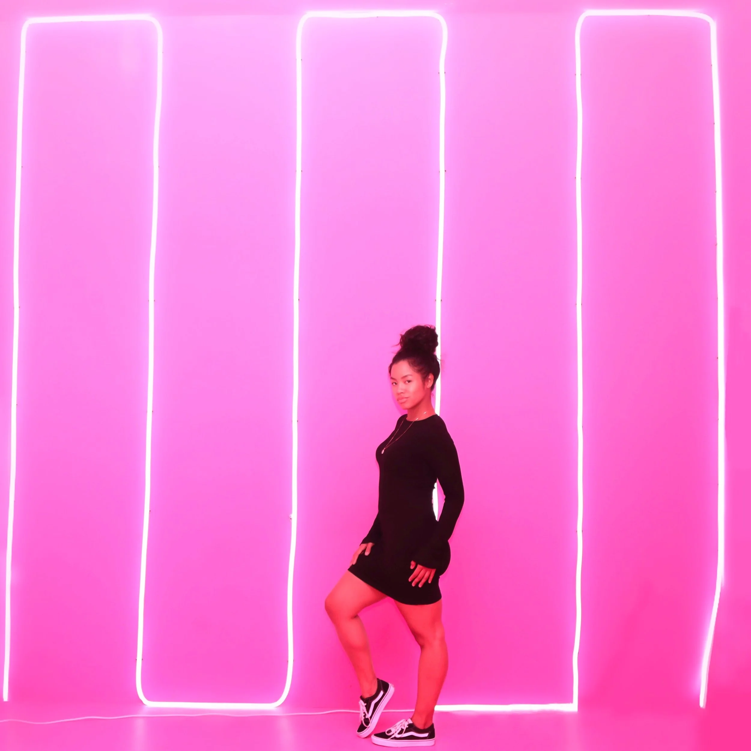 Future of Sports - Pink Neon Room