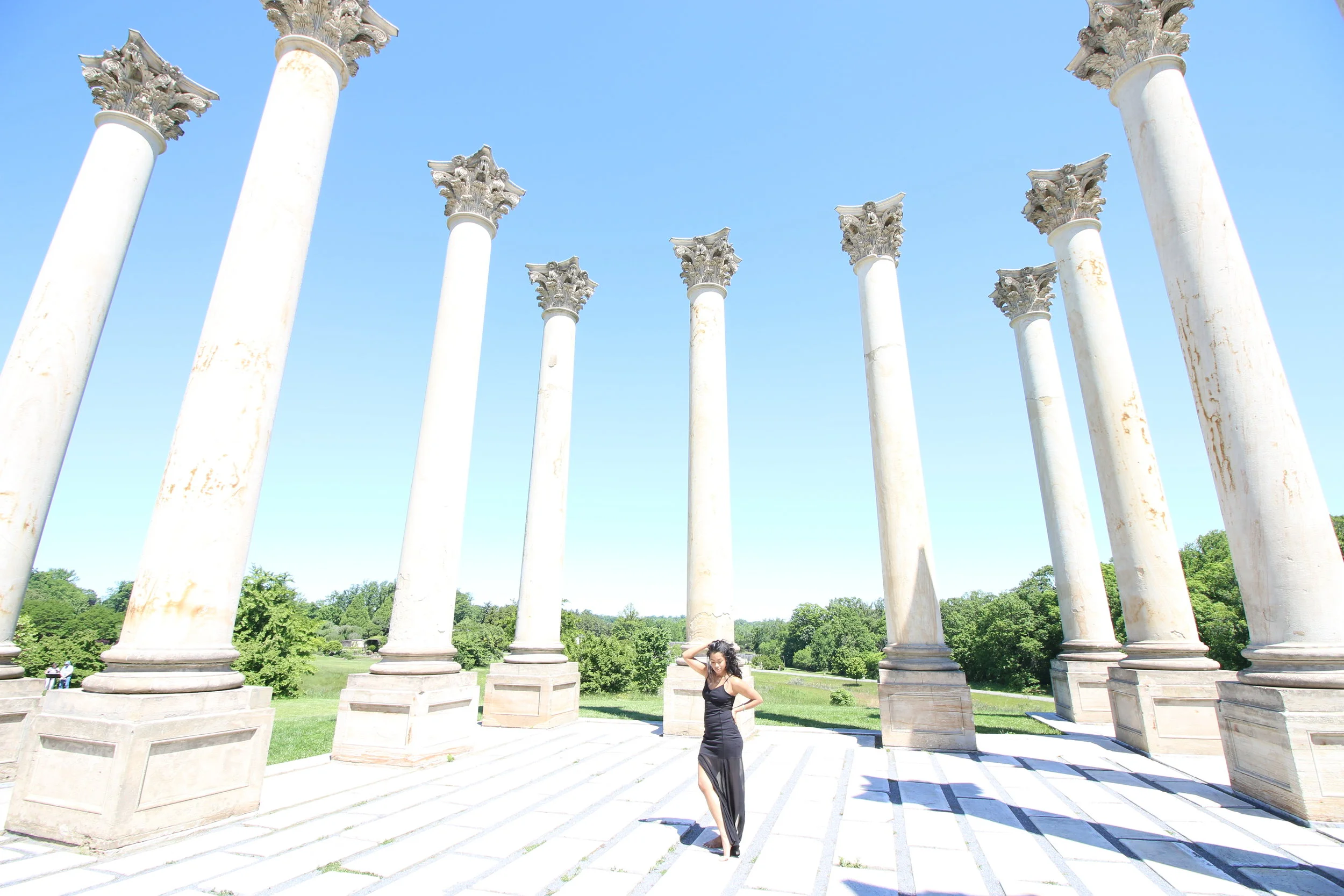 Pillars to the Temple