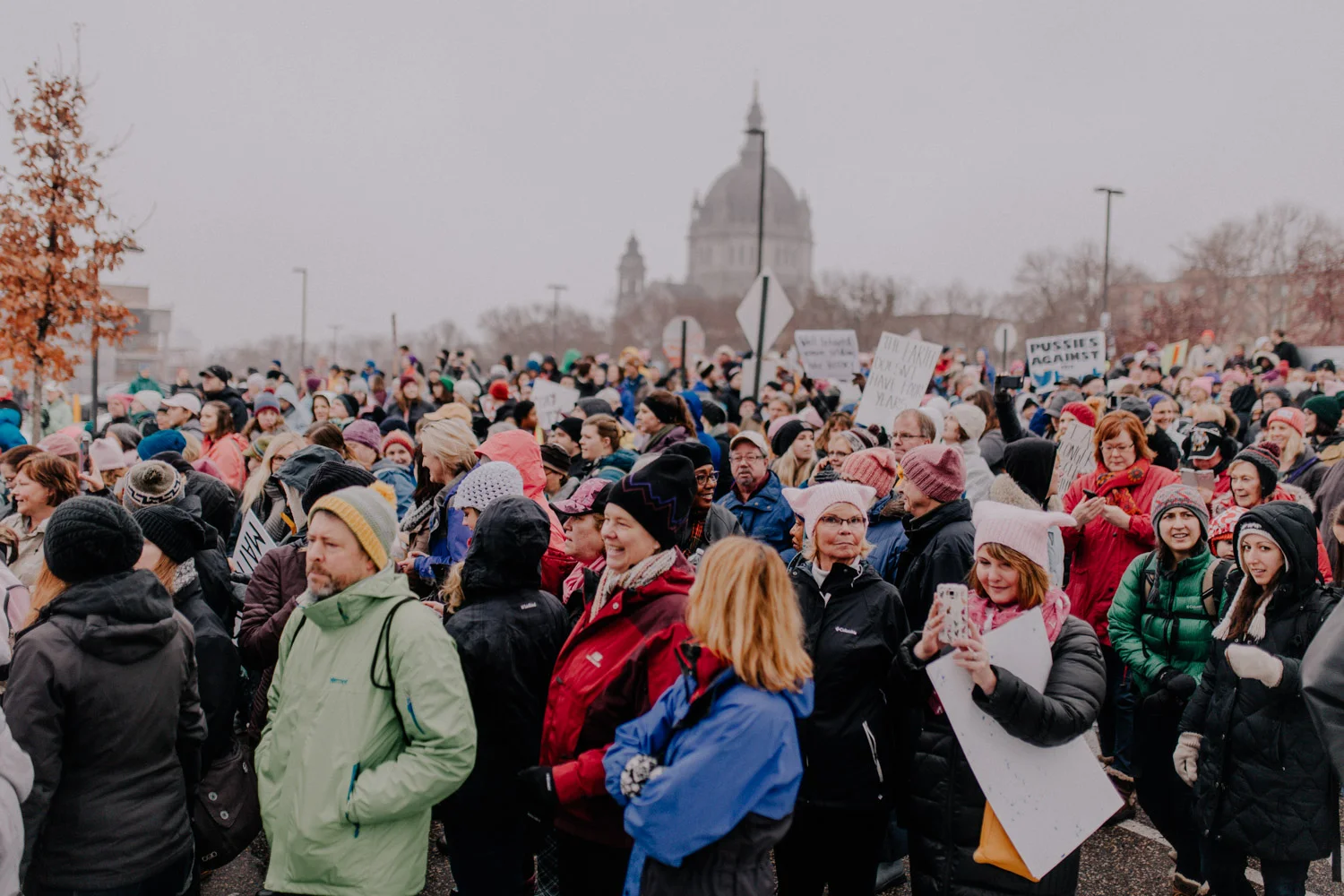 Women's March of Minnesota — Bryden Giving Photographer