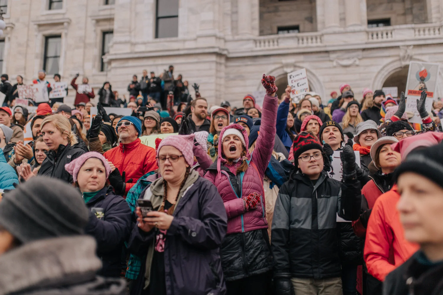 Bryden Giving Photographer, Politics, Women's March, Photojournalism, Wedding Photographer, Twin Cities, Saint Paul, Minneapolis, Documentary