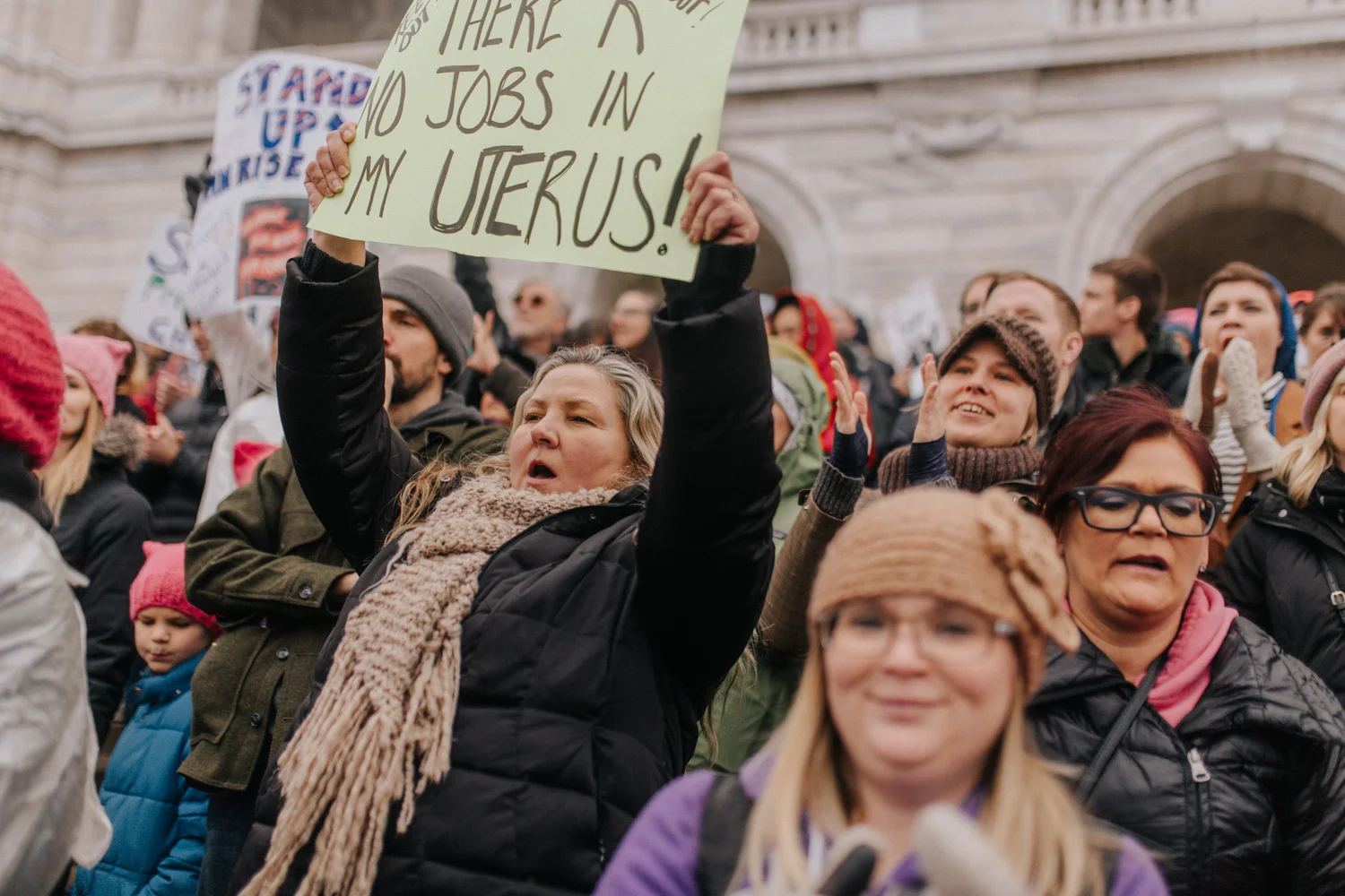 Bryden Giving Photographer, Politics, Women's March, Photojournalism, Wedding Photographer, Twin Cities, Saint Paul, Minneapolis, Documentary