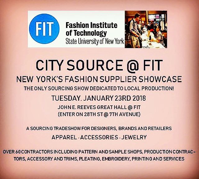 In #NYC on this #rainytuesday? Come in out of the rain and visit us @ #citysource @ FIT! Come see all that @newyorkbindingco can do for you and find other local suppliers for all your #textile #textilesourcing #apparelmanufacturing #designing needs!