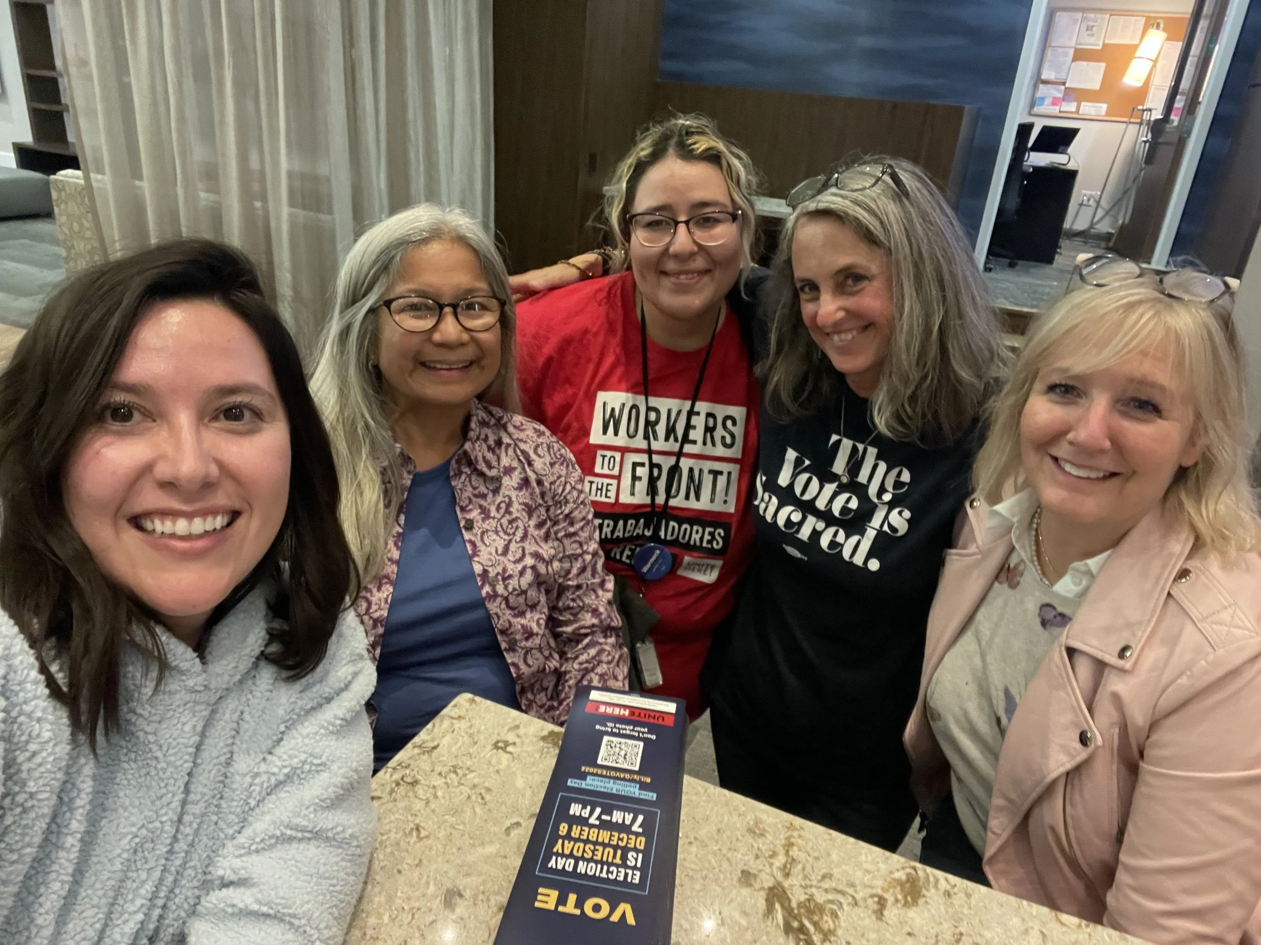 GA Thursday night on the Ground volunteer team with Partners from Arizona