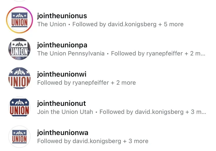  Instagram accounts. There were also Facebook and Threads accounts. 