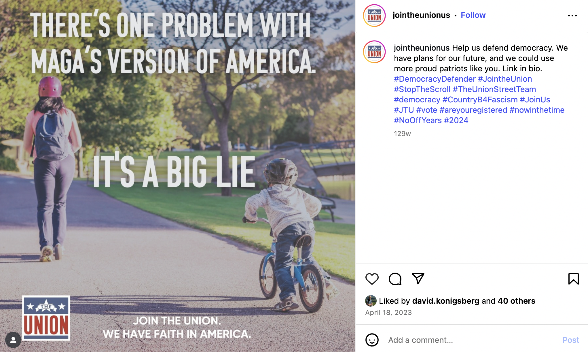  Sample of our messaging as our team began to gel around recruiting more volunteers and messaging to get involved. 