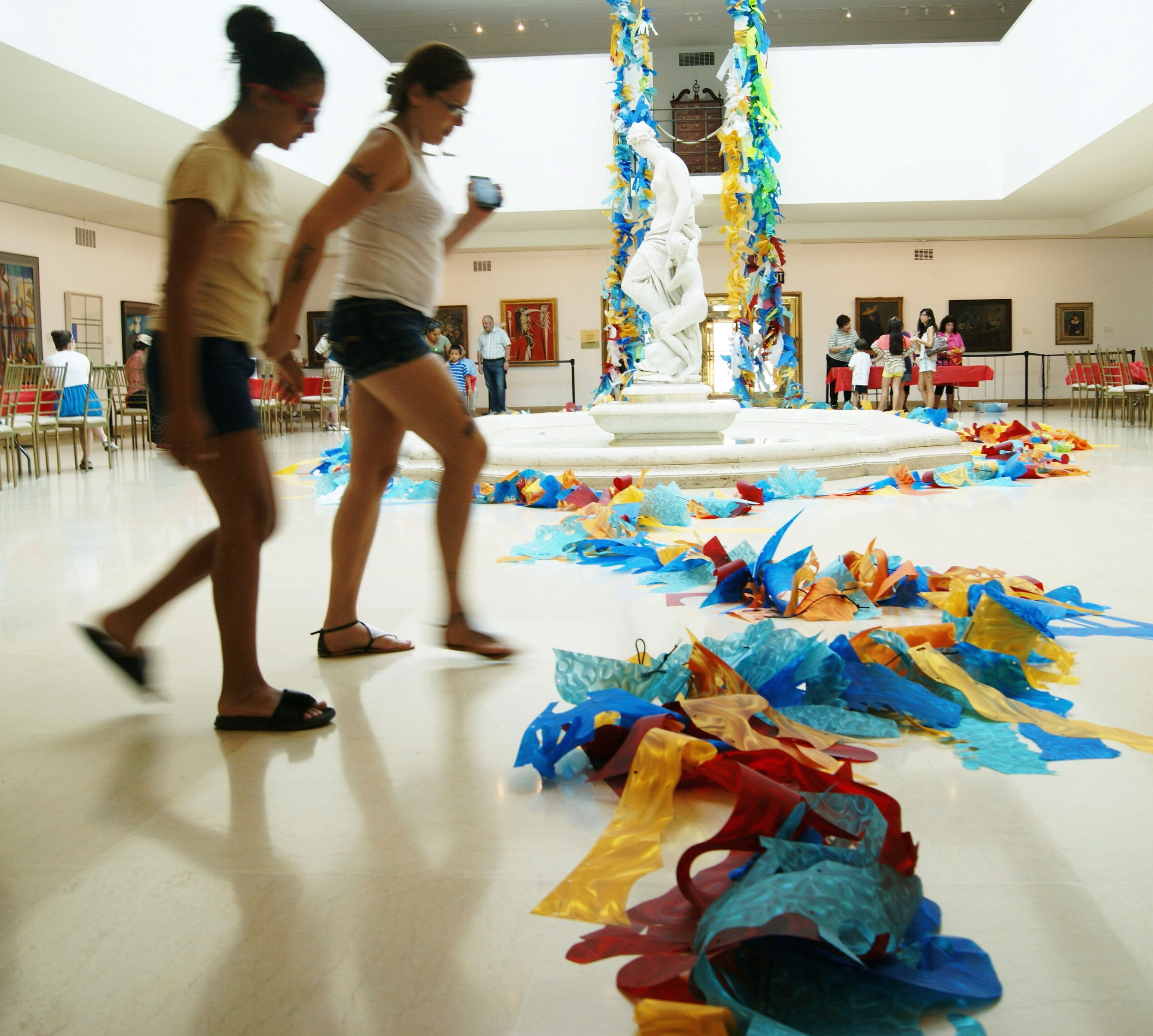 THE WAVE at the Wadsworth Atheneum Museum of Art, Hartford, CT 