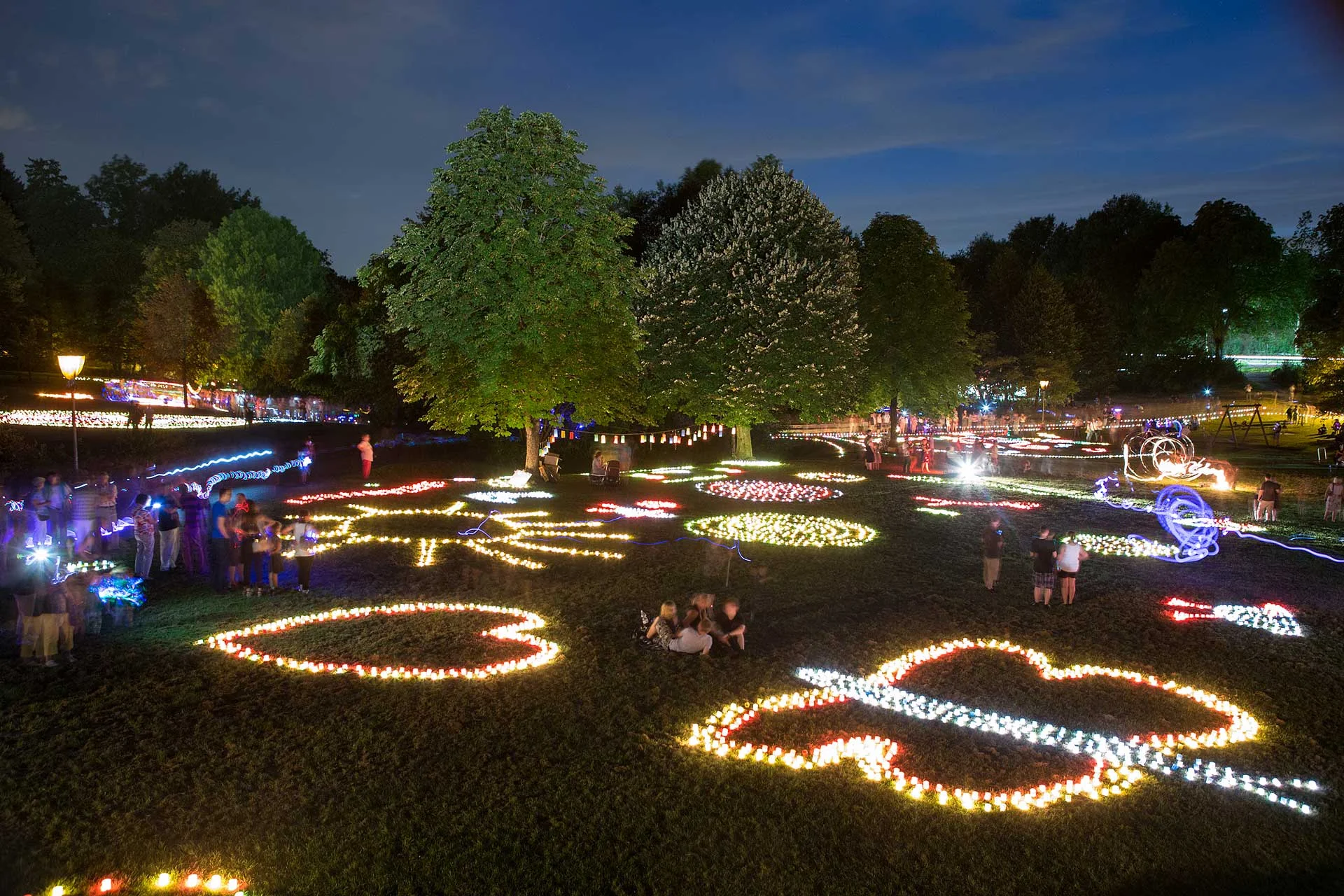 Lichterfest, Lindlar