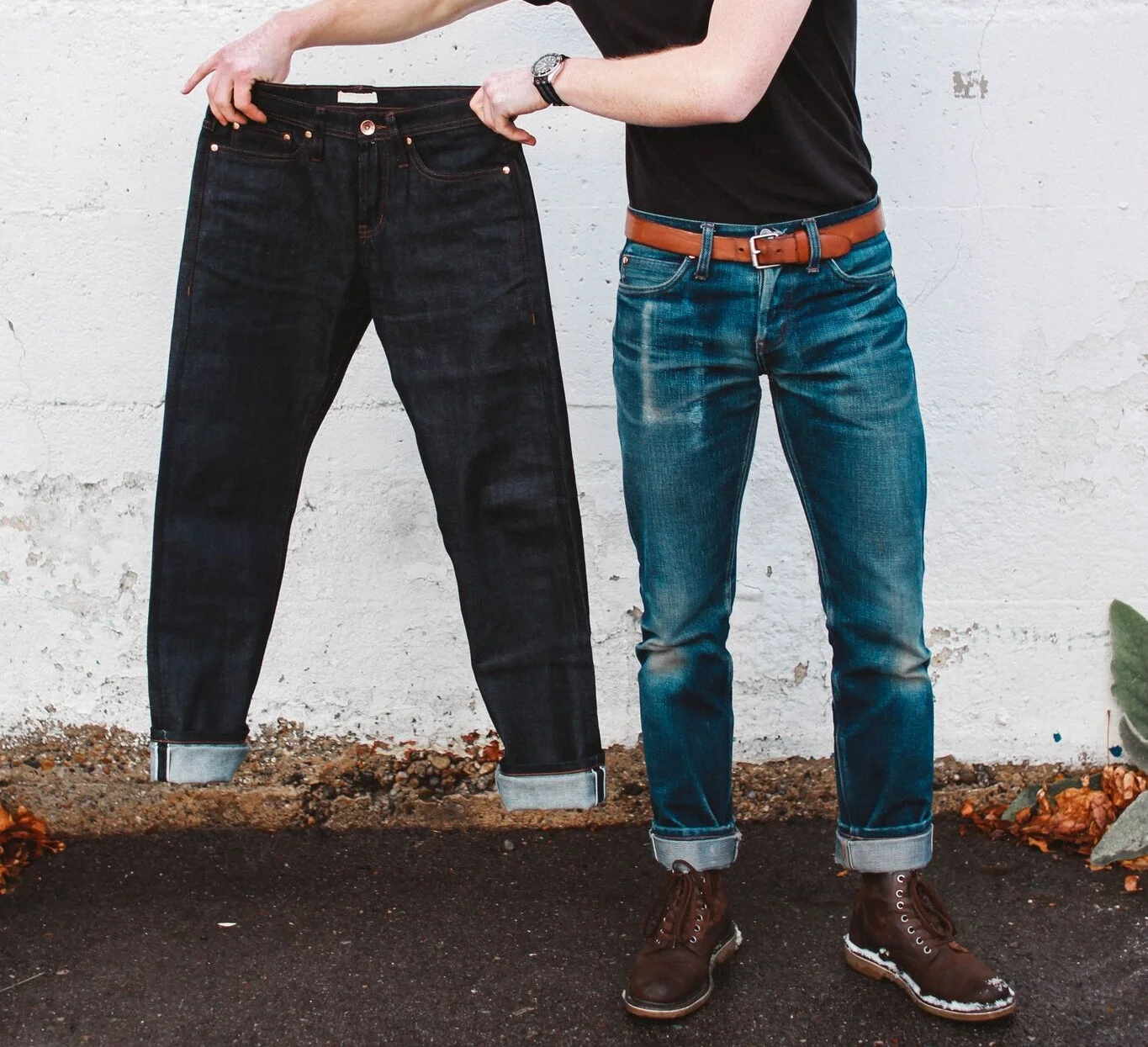 Wash Raw Denim Best Way To Clean Jeans Without Washing RRL Slim