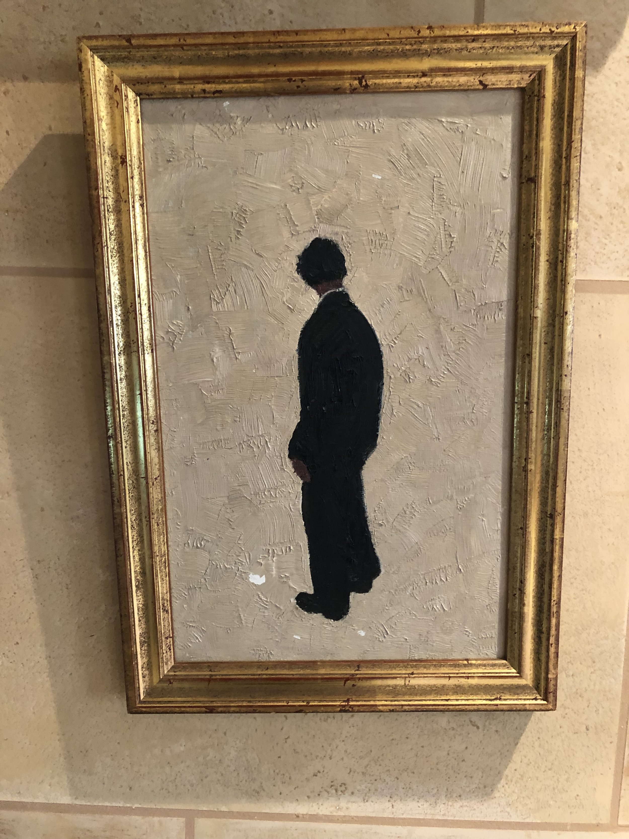 Detail on reverse? After Lowry I assume not the man himself (apologies if it is!)