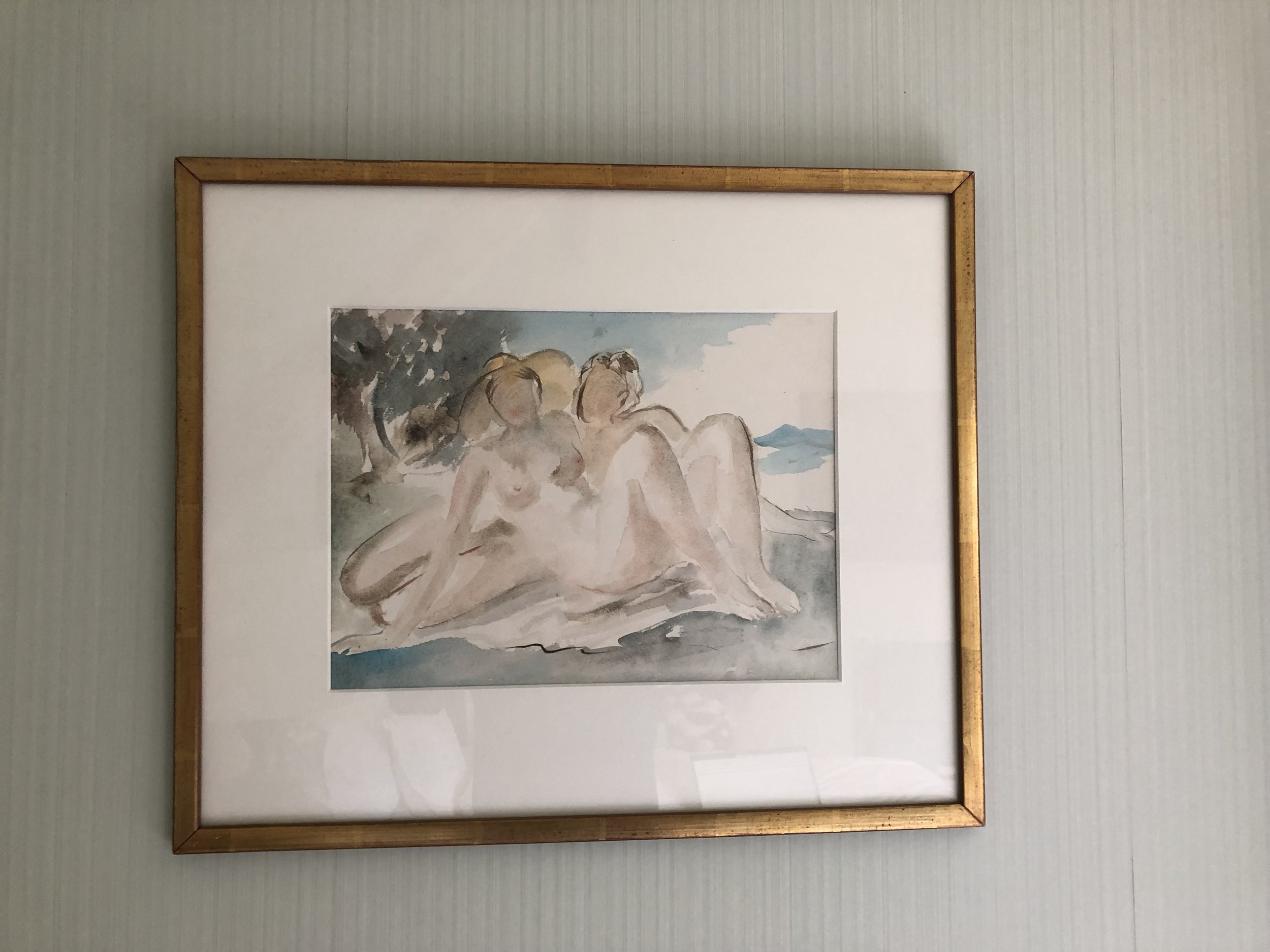 Artist signature / details on reverse?
Duncan Grant?