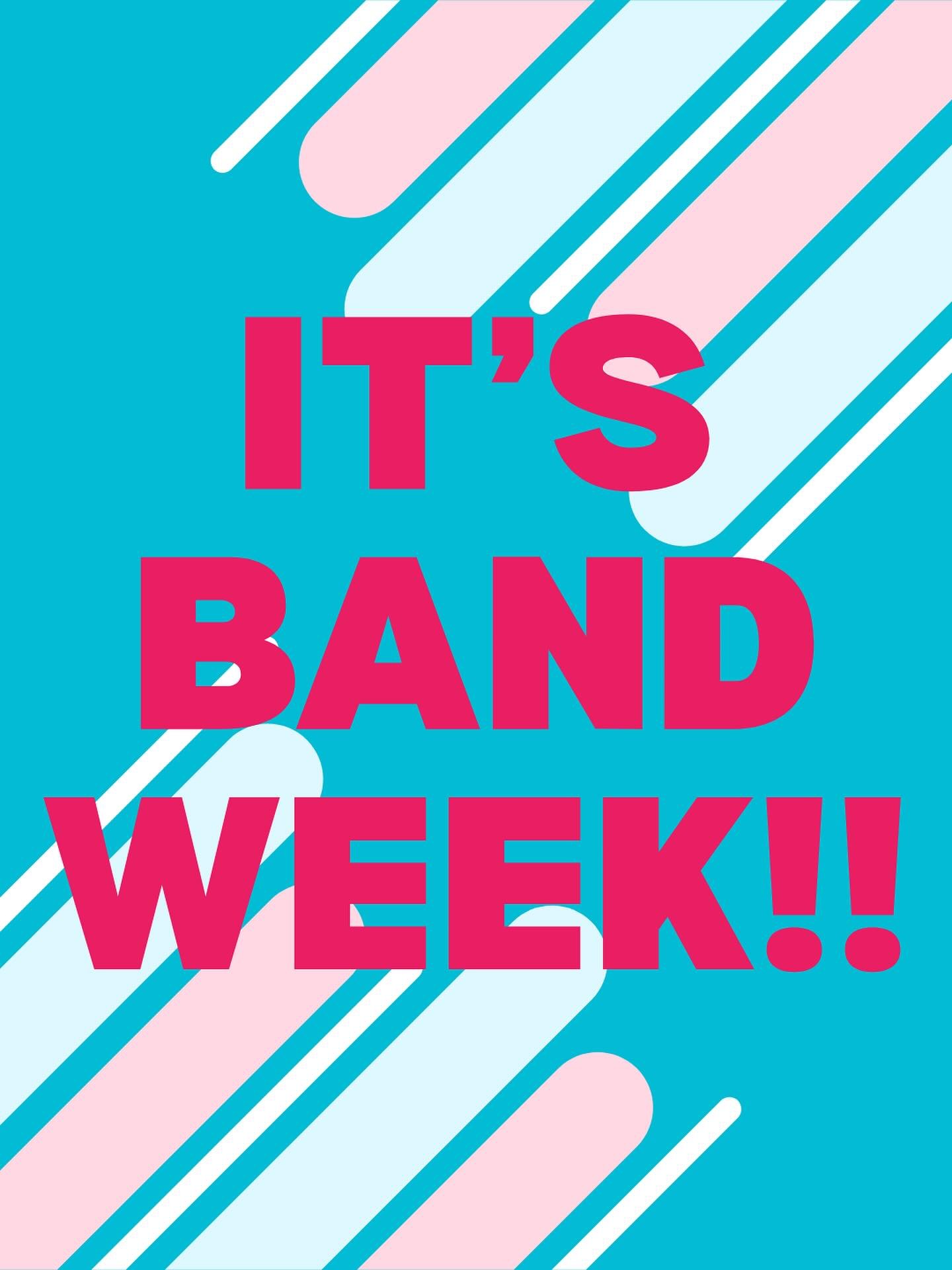 BAND WEEK THIS WEEK!! Let&rsquo;s get some new skills!!🩵🩷 #WINKway