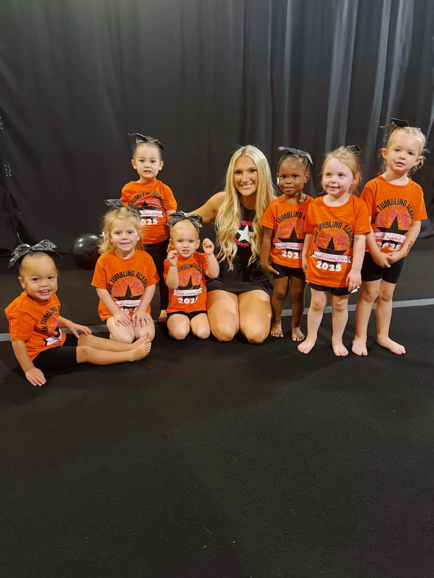 The TOTS killed their performance at the Turkey Tumble Expo!! We&rsquo;re so proud of them🩷🩷🩷