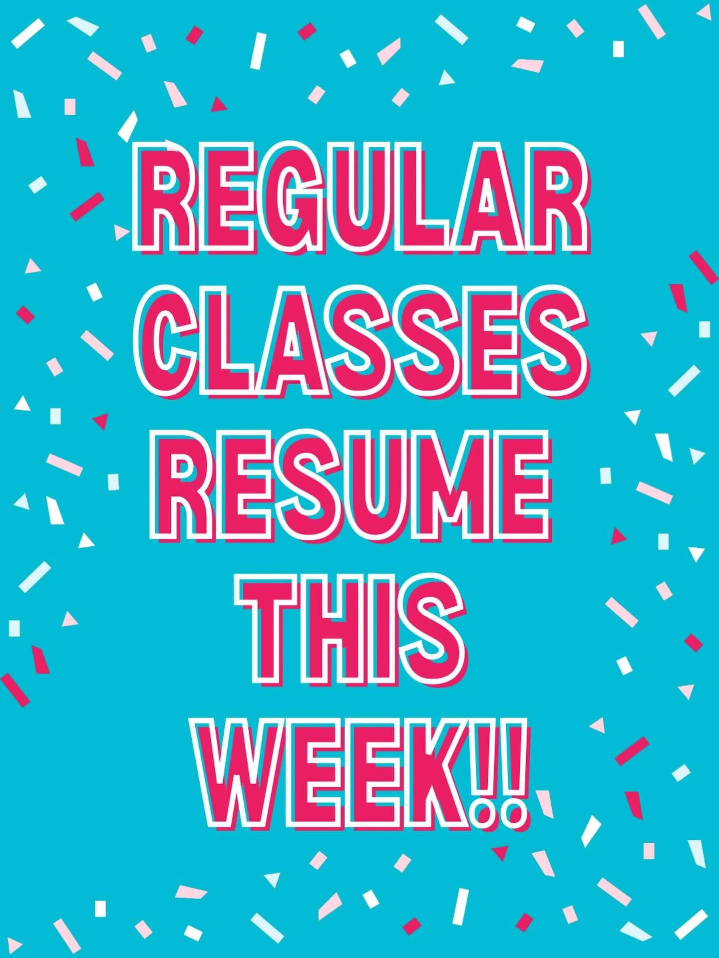 We&rsquo;re back with regular classes this week!! Let&rsquo;s get this year started🩷🤸&zwj;♀️ #WINKway