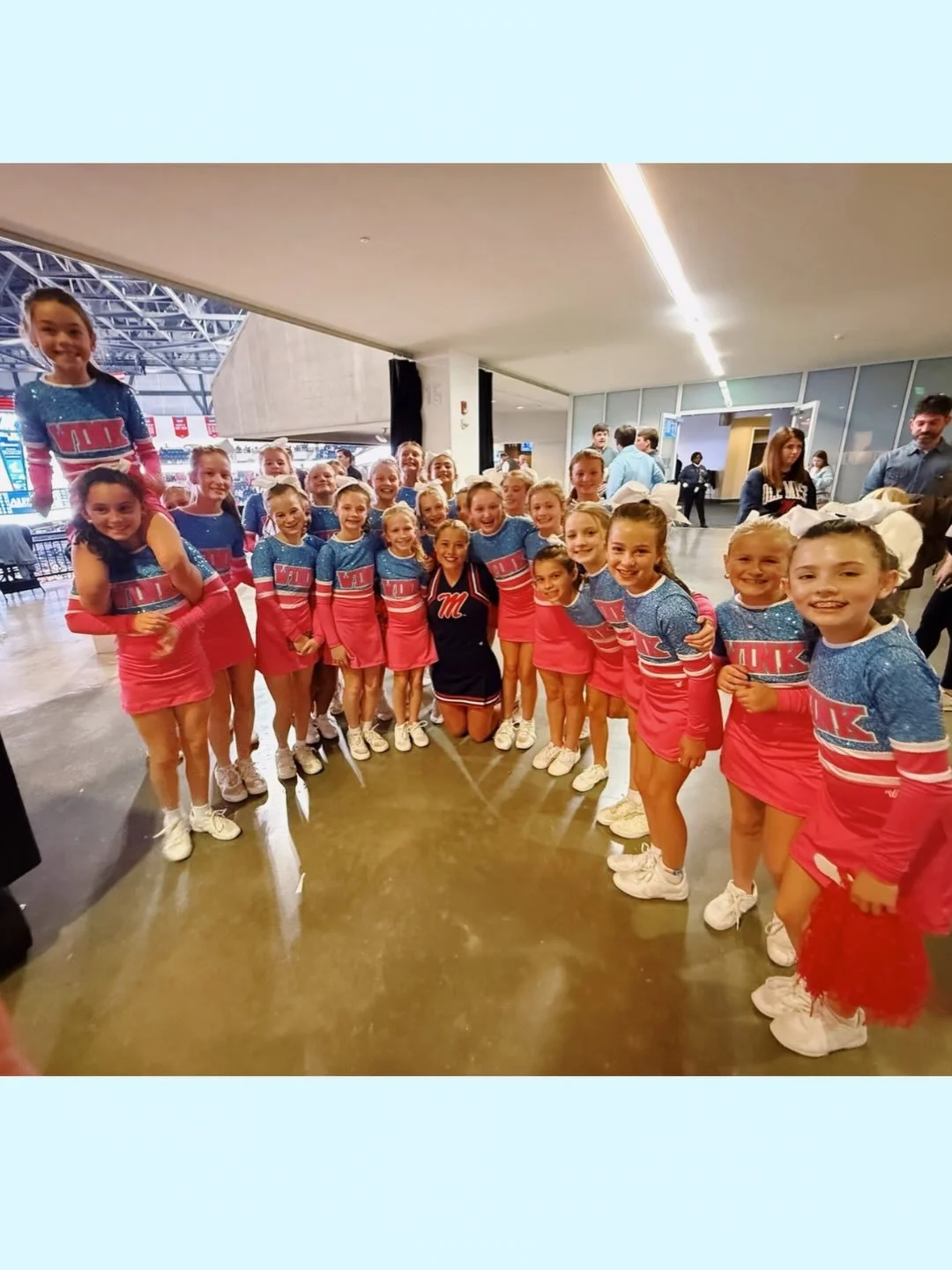 Our WINK Girls did amazing at their first big performance!! Can&rsquo;t wait to see what this group of girls will do next🩷🩵🤸&zwj;♀️