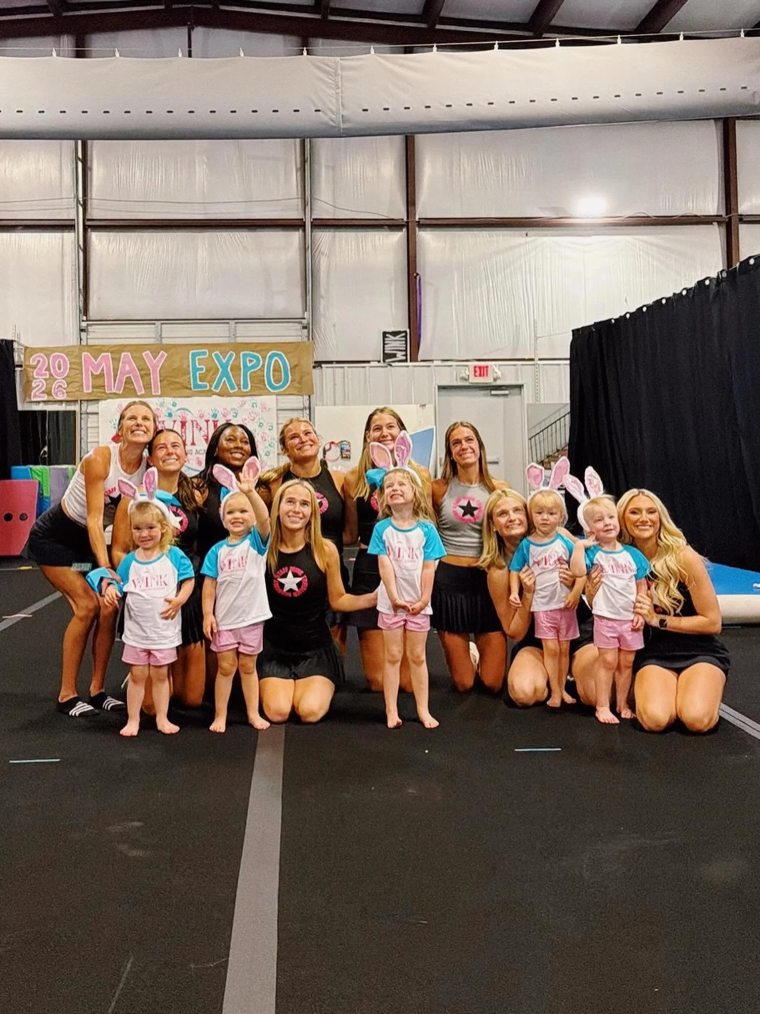 TOTS at the 2026 May Tumble Expo!!! They did AMAZING🩷🤸🏼&zwj;♀️🩵