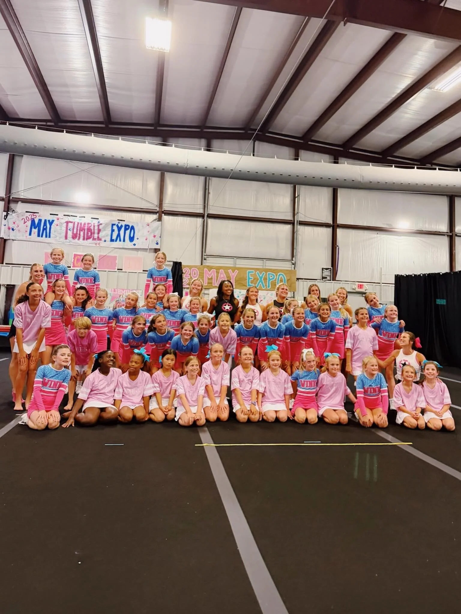 ADVANCED at the 2026 May Tumble Expo!! So proud of these girls🩷🩵🤸🏼&zwj;♀️