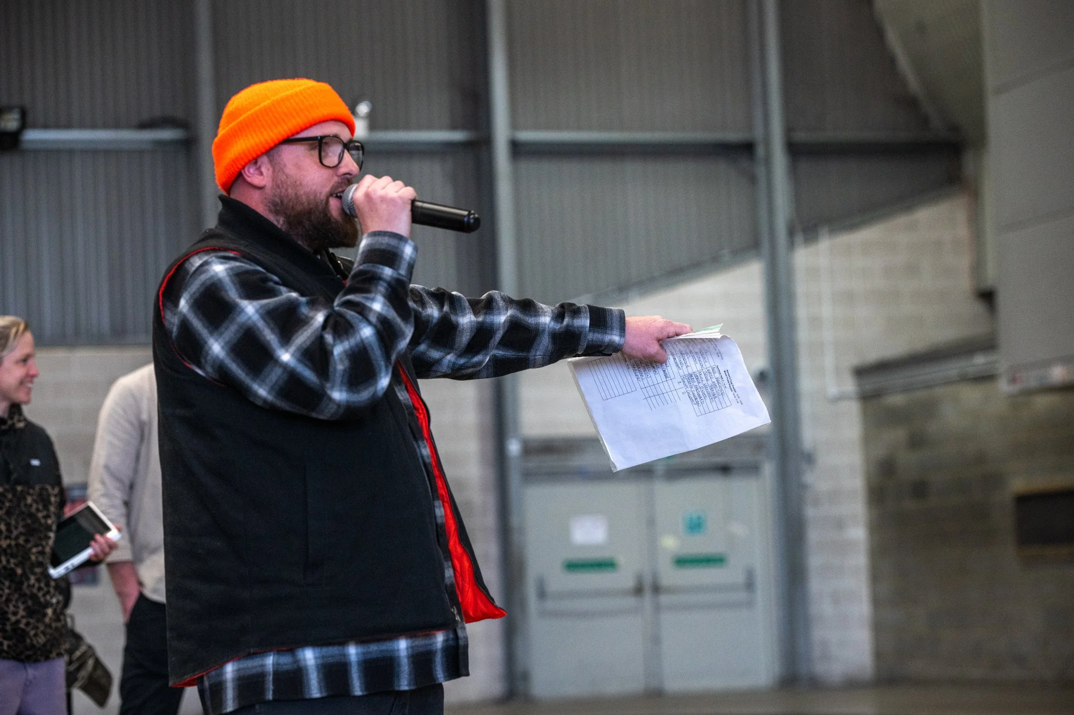 Marc Churchill MC Duties UK Champs 2022