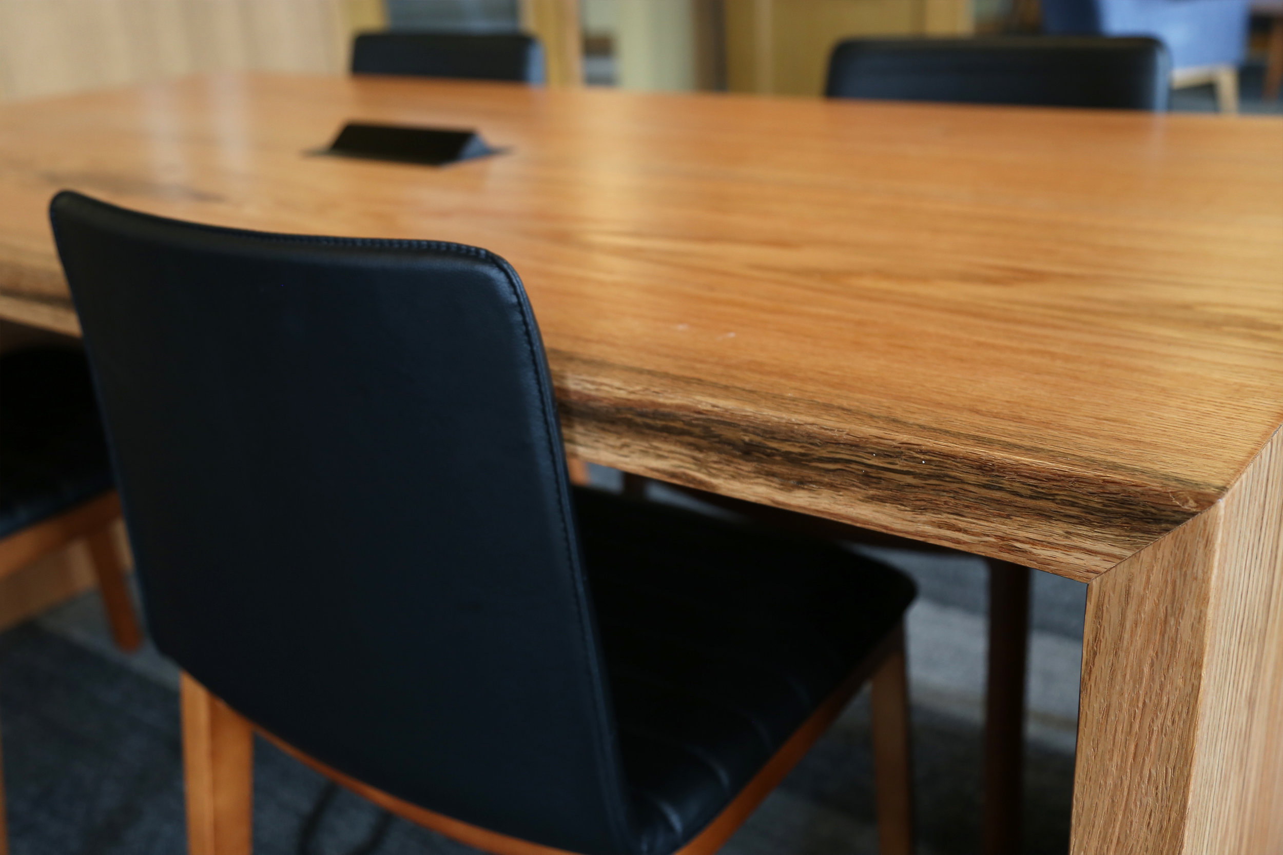 Custom conference table, desk, and office furniture