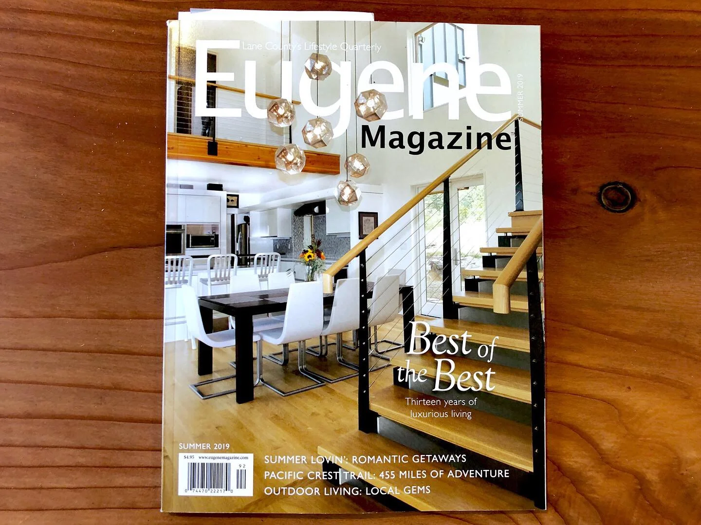 Eugene Magazine - Wooden Accents - July 2019