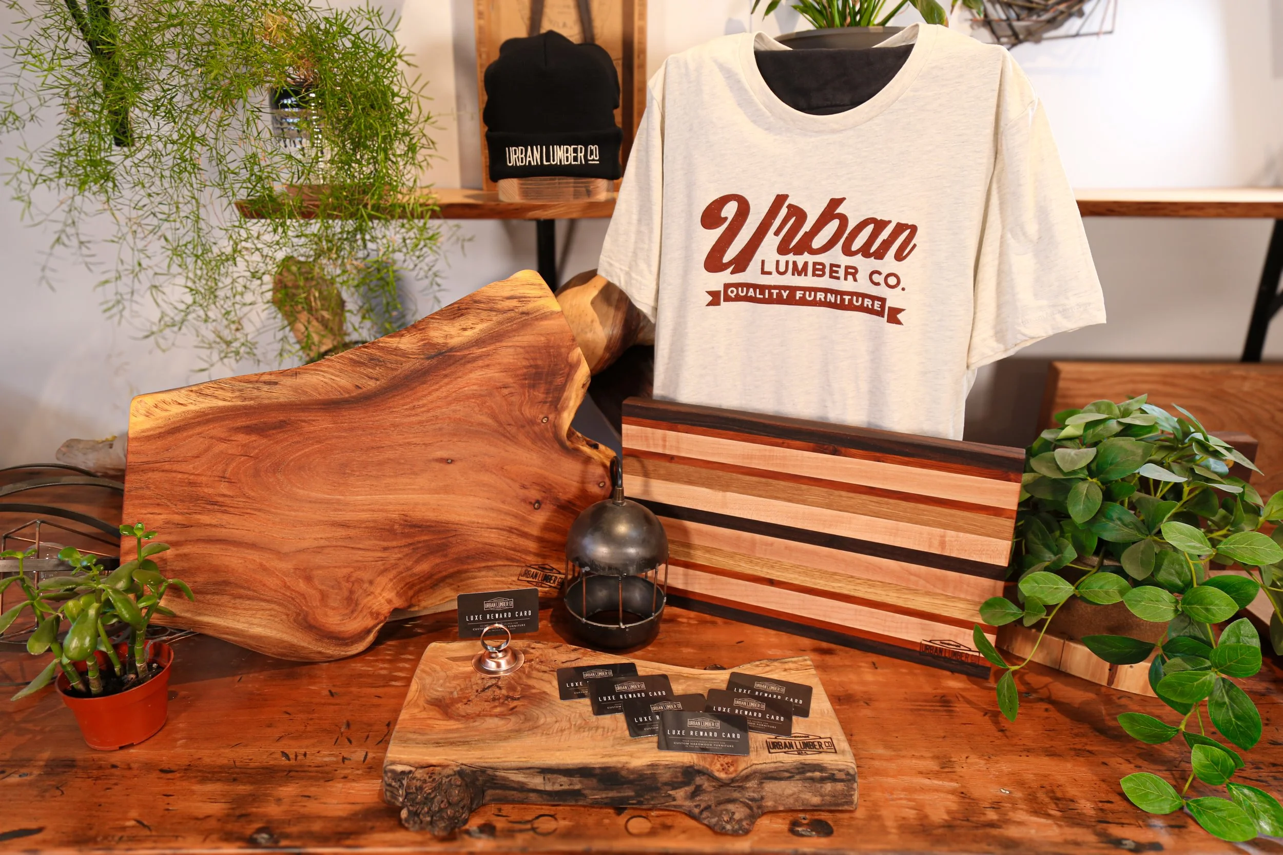 Gift Bundle | $195 - Cutting Board, Shirt & Knit Hat w/ Free $25 Gift Card