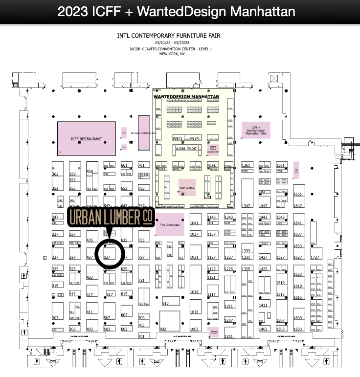 ICFF 2023 — Urban Lumber Co.