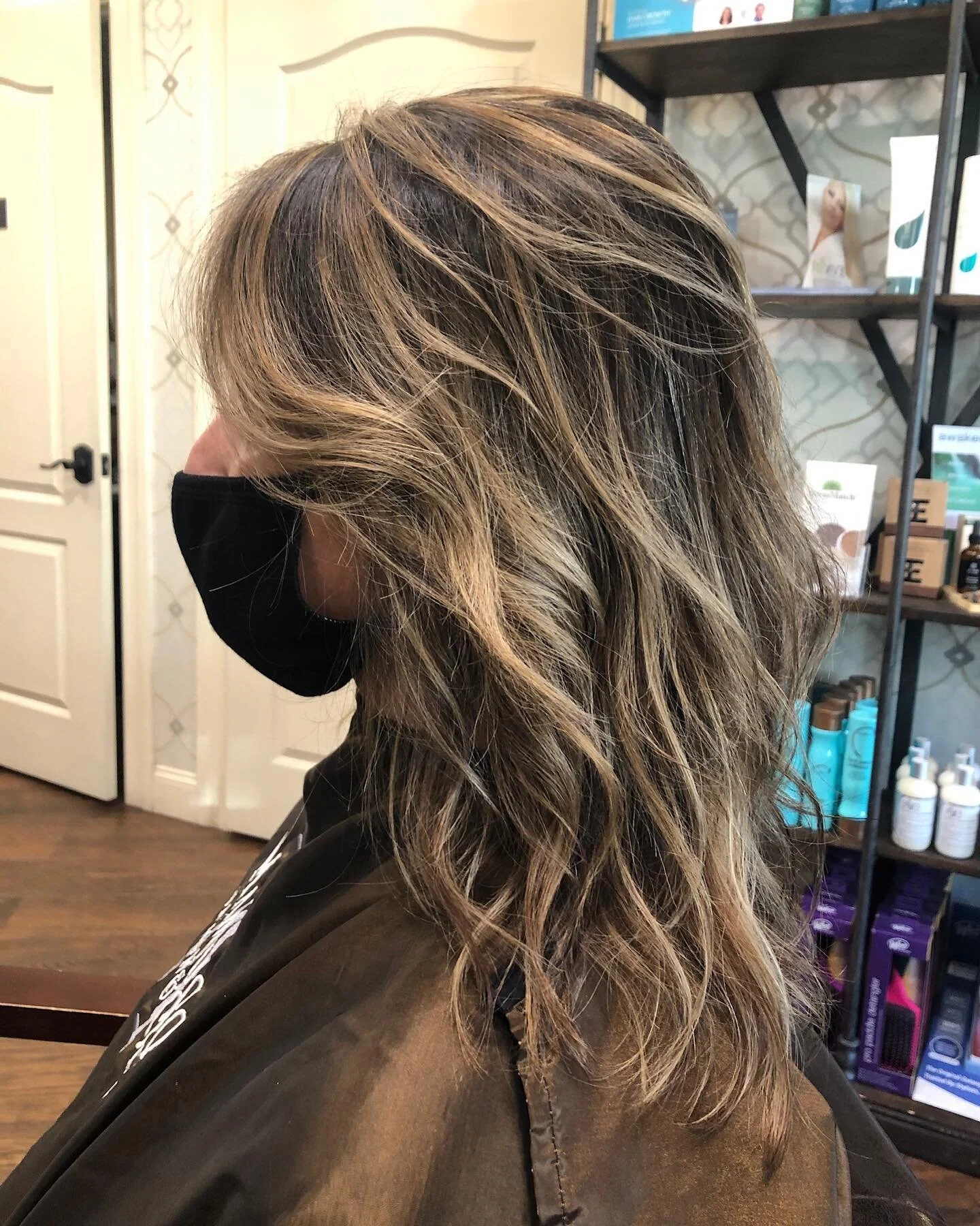 Textured sexy hair ✔️✔️💋 hair color and cut by me