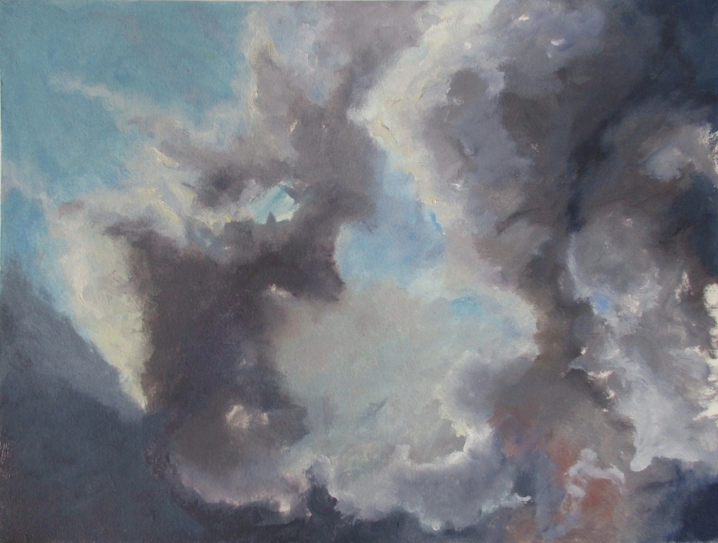 This is one of the paintings I showed in earlier blogs. There is one or two spots that I still want to change.