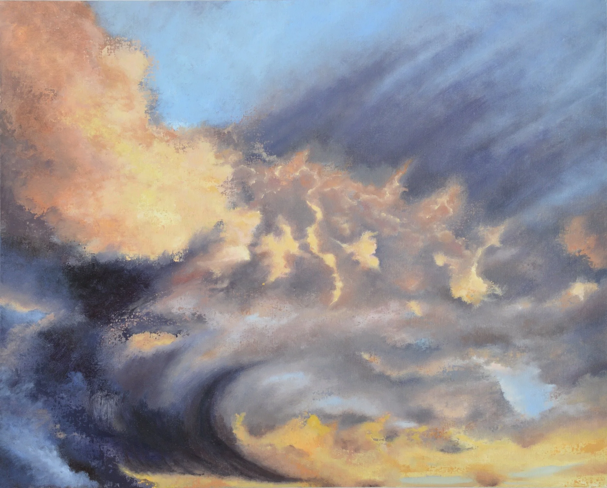 592 Dancing Light II Oil on Canvas Panel 24x30.JPG