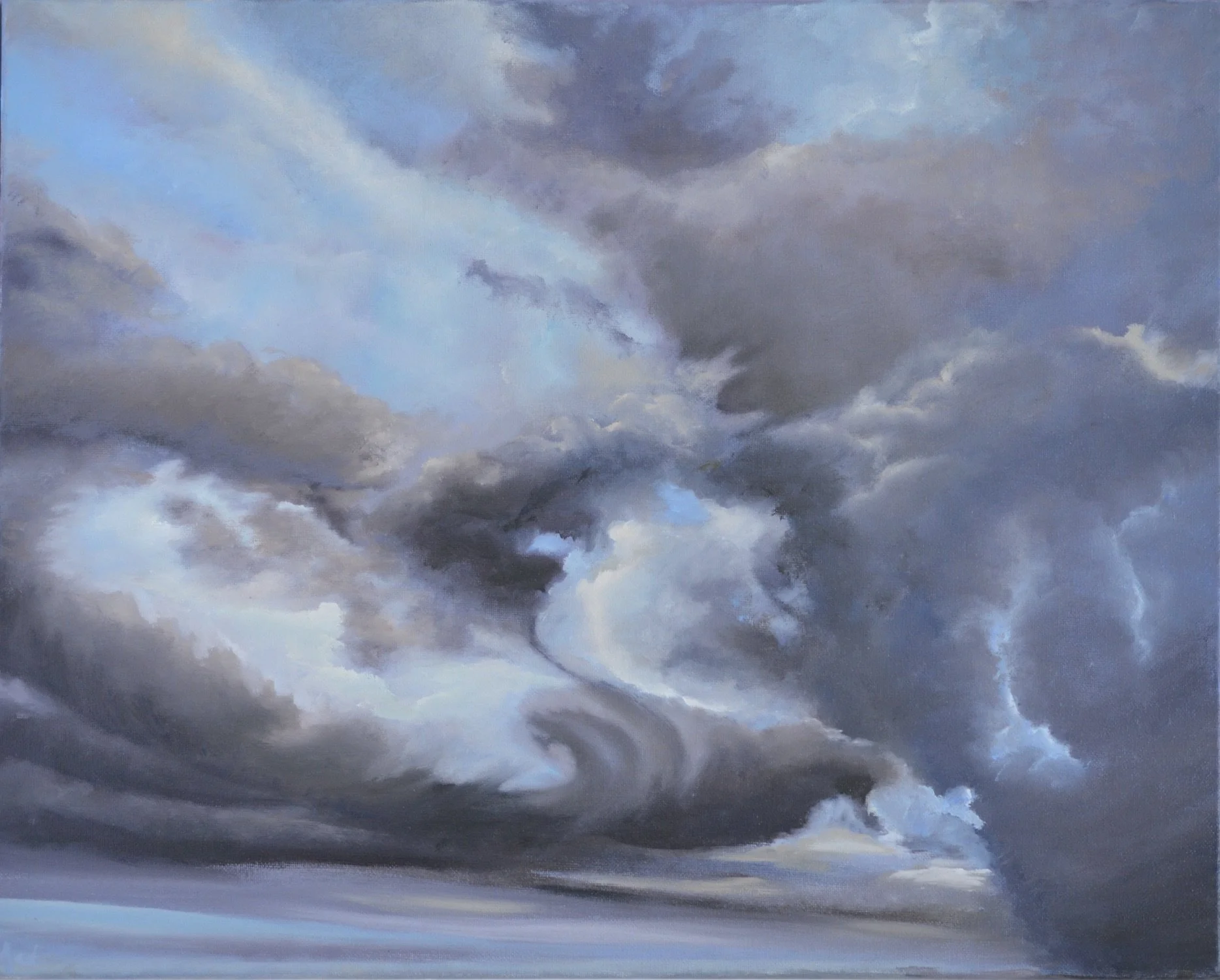 607 Rococo Clouds Oil on Canvas 16x20.JPG
