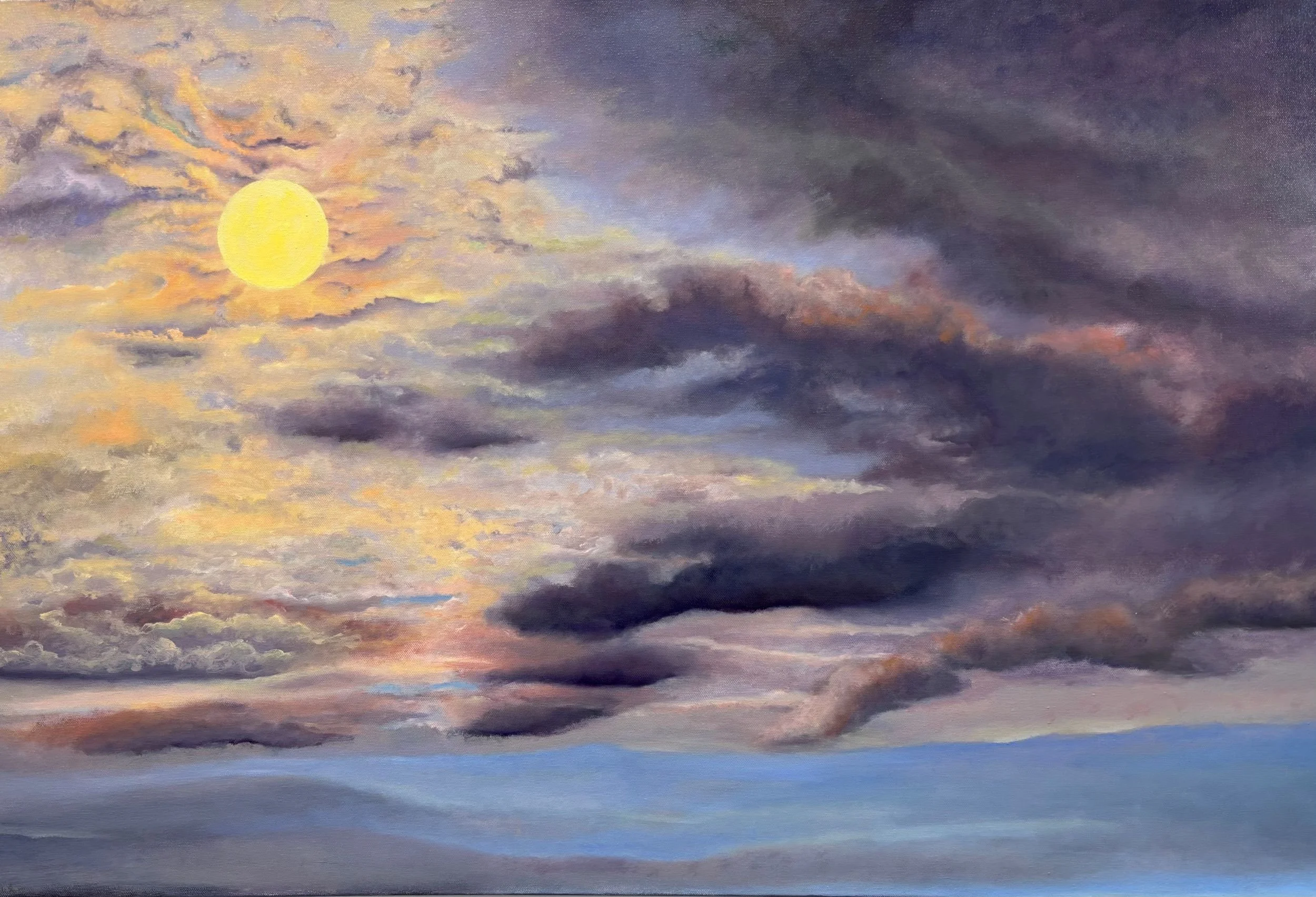 Break Through, Oil on Canvas, 24" by 36"