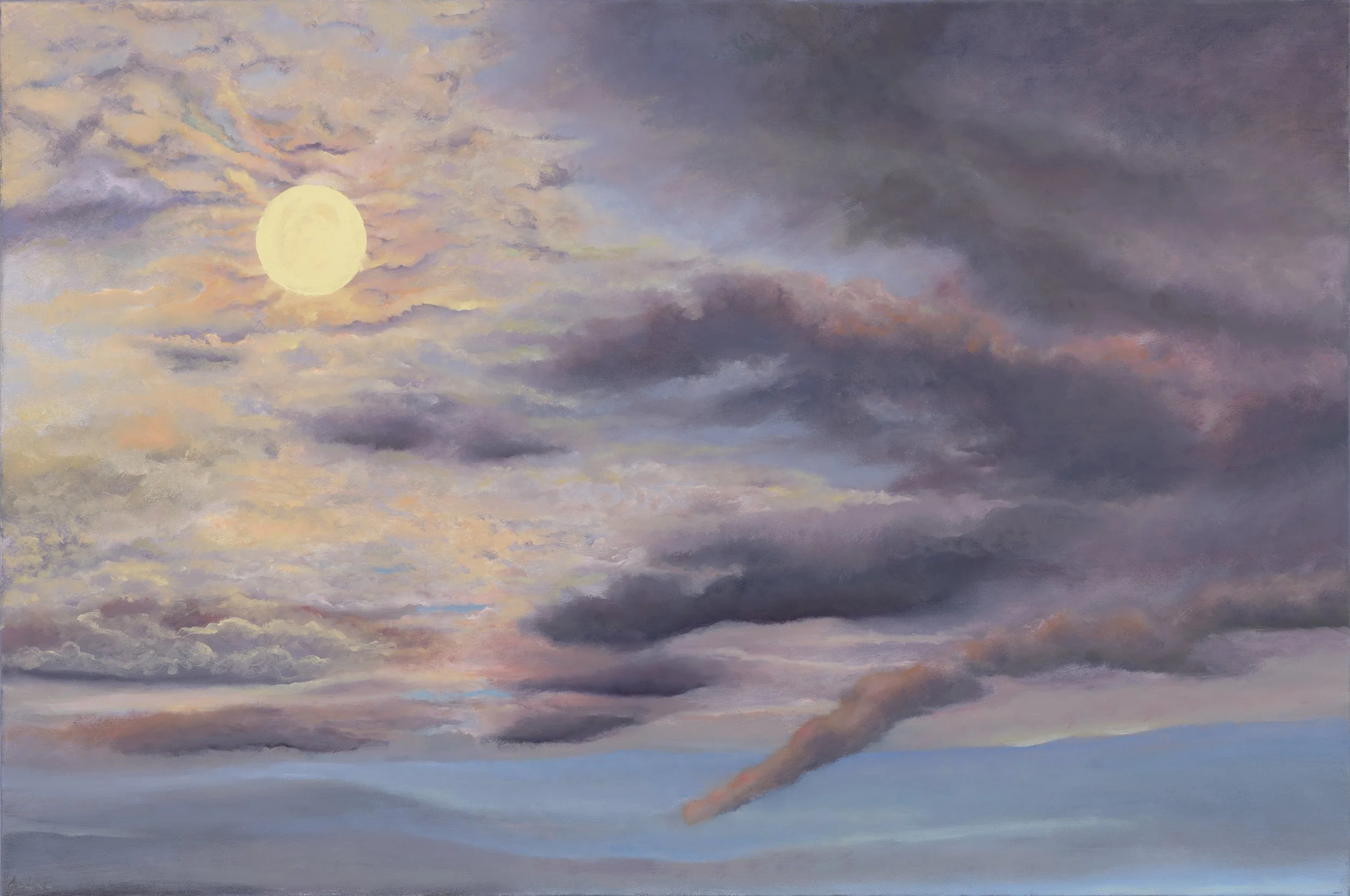 Break Through, Oil on Canvas, 24" by 36"