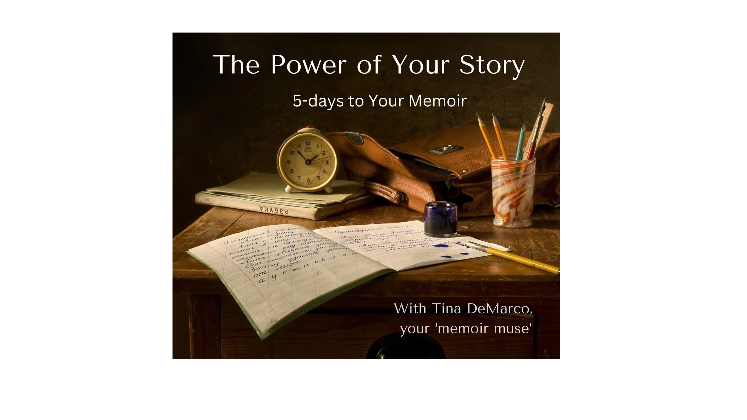 The Power of Your Story Writing Series  Recordings Lifetime Access