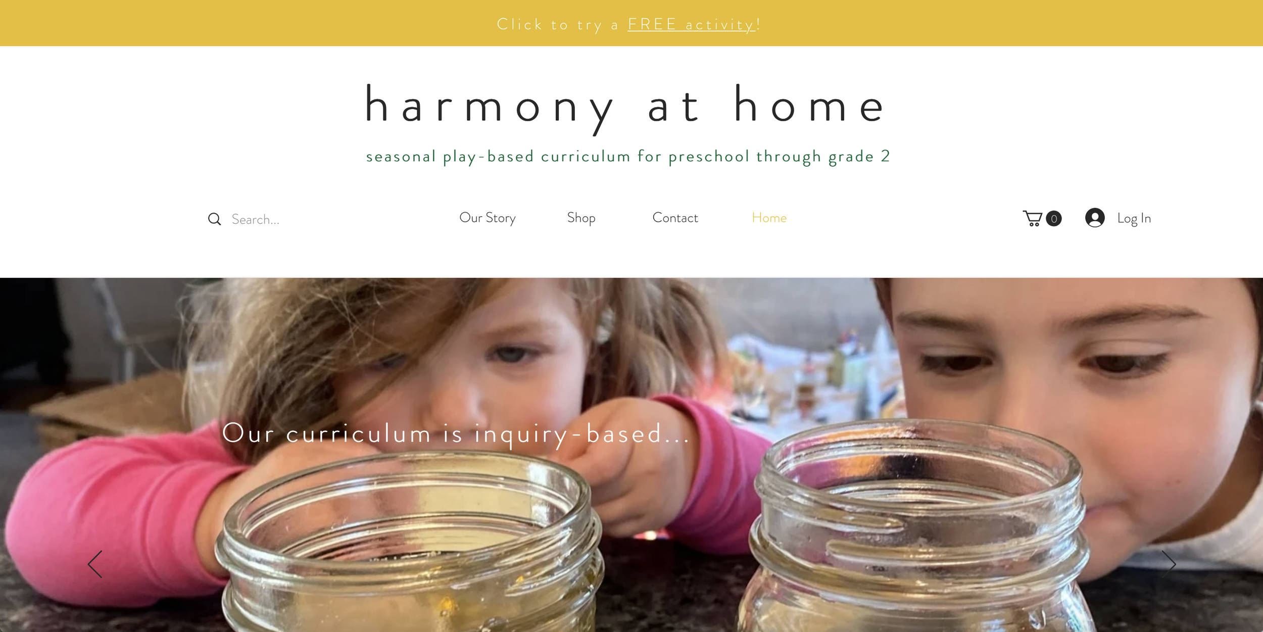 Visit harmonycurriculum.com for seasonal preschool activities!